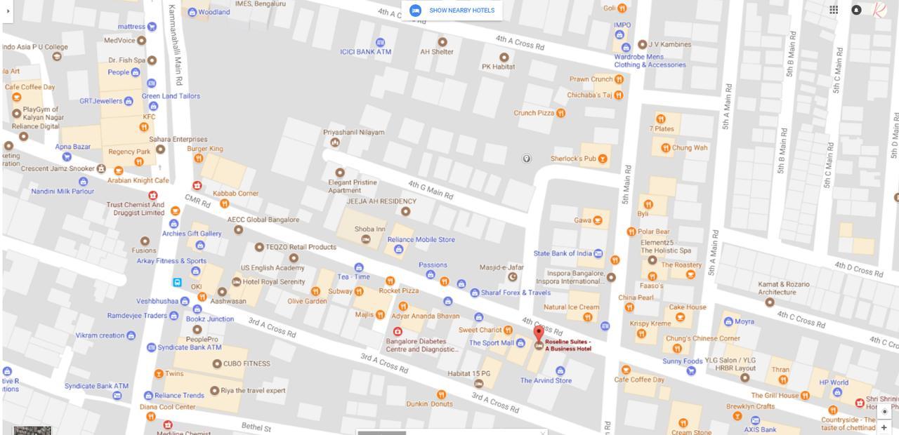 بنغالور Roseline Suites المظهر الخارجي الصورة